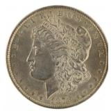 1878 7TF Rev of 79 BU Morgan Silver Dollar
