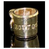 14kt Gold "Buttoms Up!" Mug Charm
