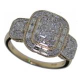 14kt Gold 1.00 ct  Designer Diamond Ring