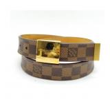 Louis Vuitton Belt Brown
