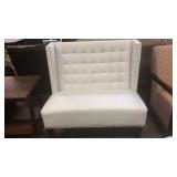 Small accent love seat and bench