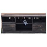 W246-68 Lg Tv Stand With Fireplace Option With