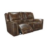 Ashley u766 Jayron LEATHER REC love seat