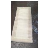 Calypso wool border rug 100%wool 24inX60in