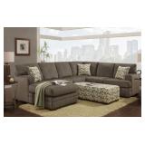 Washington 4160 Pewter Sofa/Chaise Sectional