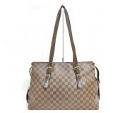 Louis Vuitton Chelsea Ebene Brown Damier Tote Bag