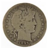 1897-S Barber Silver Half Dollar *KEY Date