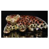 14kt Gold Designer Leapord Pendant