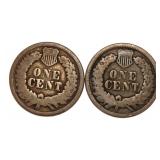 1863 Copper Nickel Indian Head Cent