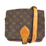 LOUIS VUITTON CARTOCHIERE MONOGRAM SHOULDER BAG