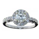 14kt Gold 1.53 ct GIA Round Brilliant Diamond Ring