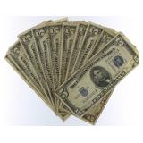 1934 Blue Seal $5.00 Silver Certificate