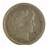 1912 Barber Silver Dime *High Grade