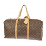 LOUIS VUITTON SAC SOUPLE 55 MONOGRAM TRAVEL BAG