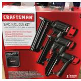 Craftsman 3 pc Nail Gun Kit