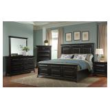 Elements Calloway Black 5 pc Queen Bedroom Suite