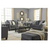 Ashley 94204 Sanzero Graphite 91" Sofa & Love Seat