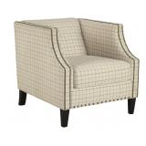 Ashley 4400022 Plaid Designer Accent Chair