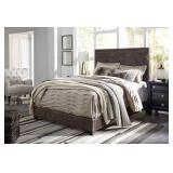 Queen - Ashley B130-281 Cloth Designer Bed