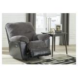 Ashley 782 Millinger Smoke Rocker Recliner