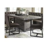 Ashley D729 Large Rustic Dining Table