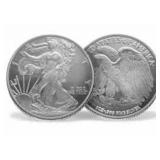 One Ounce: Walking Liberty .999 Fine Silver Round
