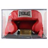 Autographed Mike Tyson Everlast Head Gear