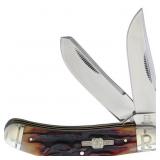 Rough Ryder RR1907 Sowbelly Trapper Stag Knife