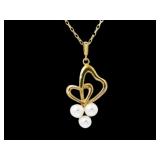 18kt Gold MikiMoto 4.5 mm Pearl Necklace