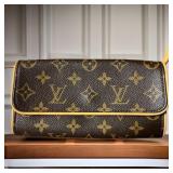 LOUIS VUITTON BROWN MOONGRAM SHOULDER BAG