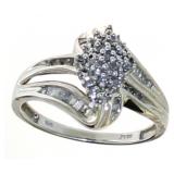 10kt Gold 1/4 ct Diamond Dinner Ring