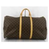 LOUIS VUITTON BROWN MONOGRAM KEEPALL 60 TRAVEL BAG