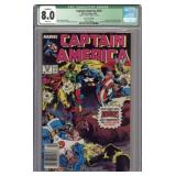 Vintage 1989 Captain America #352 Comic Book