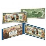 American Civil War Battle of New Orleans $2 Bill