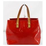 LOUIS VUITTON COLORFUL  RED REED TOTE BAG