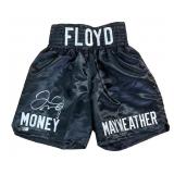 Autographed Floyd Mayweather Jr Boxing Trunks