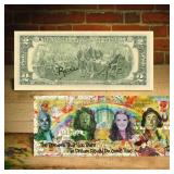 Wizard of Oz Dreams Do Come True $2 Bill