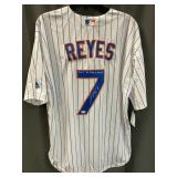 Autographed Jose Reyes Mets Batting Champs Jersey