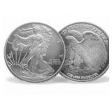 One Ounce: Walking Liberty .999 Fine Silver Round