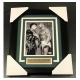 Autographed SGT Slaughter/ Hulk Hogan Framed Photo