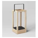 Threshold Wood & Metal Lantern