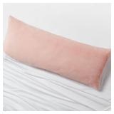 Plush Pink Body Pillow Cover