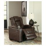 ASHLEY OWNERS BOX POWER RECLINER