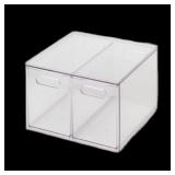 Brighton 2 Drawer Slide Out Stackable Storage Bin