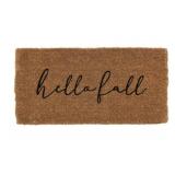 32 " x  16 ï¿½  Natural Fiber Hello Fall Door Mat