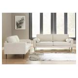 ASHLEY HAZELLA CONTEMPORARY SOFA & LOVE SEAT
