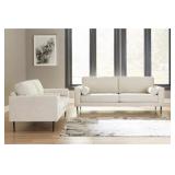 ASHLEY HAZELLA CONTEMPORARY SOFA & LOVE SEAT