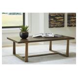 ASHLEY BALINTMORE 55-IN CONTEMPORARY COFFEE TABLE