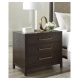 Ashley Burkhaus 3 Drawer Nightstand