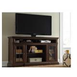 ASHLEY RODDINGTON 72" DARK BROWN T.V STAND